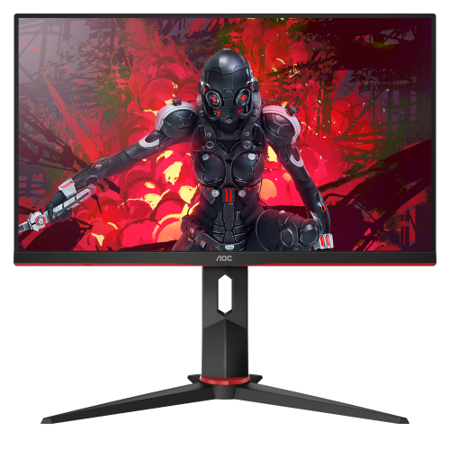 Monitor LED AOC 24G2U/BK, 23.8inch, FHD IPS, 1ms, 144Hz, negru