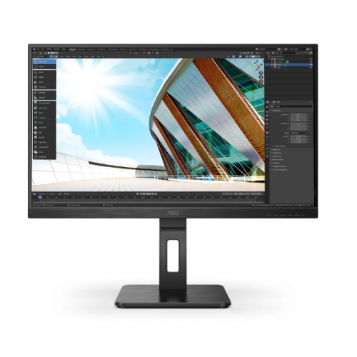 Monitor LED AOC 27P2Q, 27inch, FHD IPS, 4 ms, 75Hz, negru