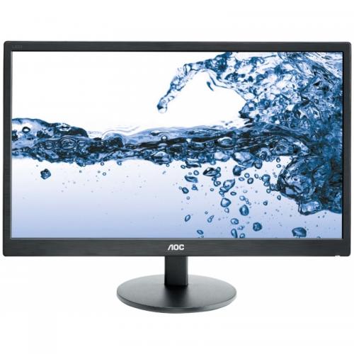 MONITOR AOC E2270SWDN 21.5 inch, Panel Type: TN, Backlight: WLED, Resolution: 1920x1080, Aspect Ratio: 16:9,  Refresh Rate:60Hz, Response time GtG: 5 ms, Brightness: 200 cd/m², Contrast (static): 700:1, Contrast (dynamic): 20m:1, Viewing angle: 90/65, Col
