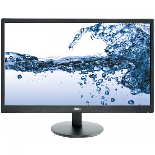 Monitor WLED AOC E2270SWHN, 21.5inch FHD TN, 5 ms, 60Hz, negru