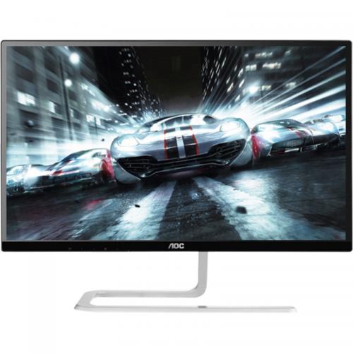 Monitor LED AOC I2281FWH, 21.5inch, 1920x1080, 4ms, Black-Silver