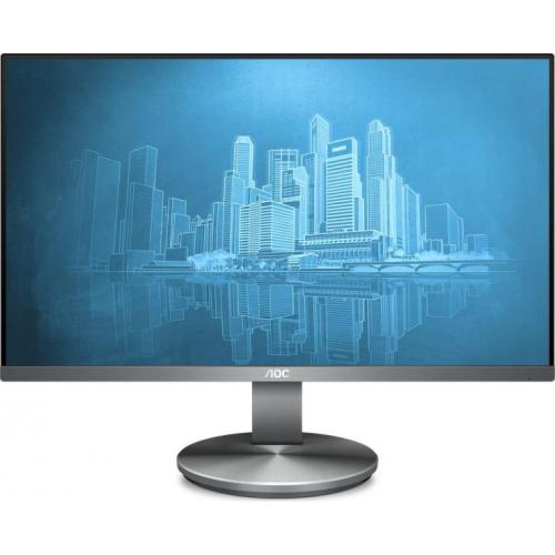 Monitor LED AOC I2490VXQ/BT, 23.8inch, 1920x1080, 4ms, Black-Grey