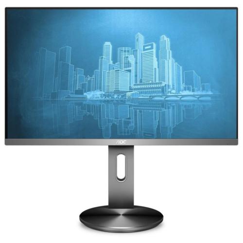 Monitor LED AOC I2490VXQ/BT, 23.8inch, 1920x1080, 4ms, Black-Grey