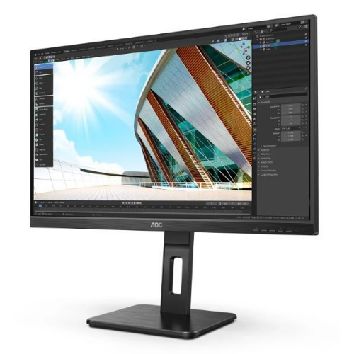 Monitor LED AOC Q27P2Q, 27inch, 2560x1440, 4ms, Black