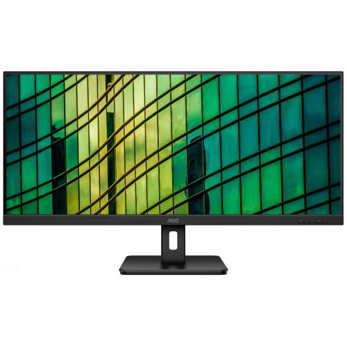 Monitor WLED AOC Q34E2A, 34inch, IPS QHD, 4ms, 75Hz, negru