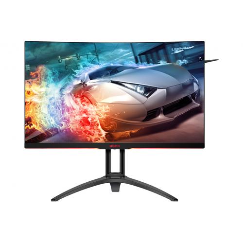 Monitor LED Curbat AOC AGON AG322QC4, 31.5inch, 2560x1440, 4ms, Black-Silver