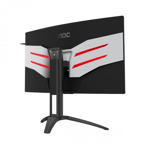 Monitor LED Curbat AOC AGON AG322QC4, 31.5inch, 2560x1440, 4ms, Black-Silver