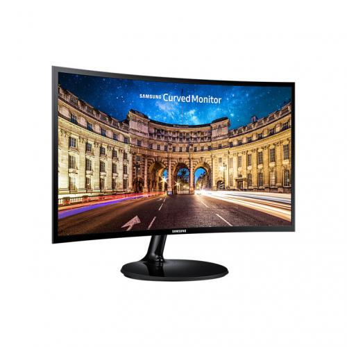 Monitor LED Curbat Samsung LC24F390FHRXEN, 23.5inch, 1920x1080, 4ms GTG, Black