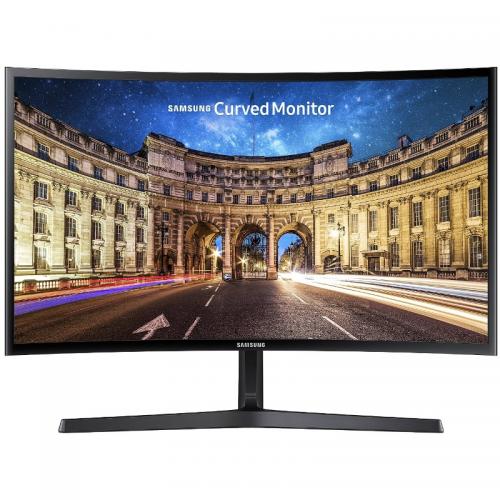 Monitor LED Curbat Samsung LC24F396FHUXEN, 23.5inch, 1920x1080, 4ms GTG, Black