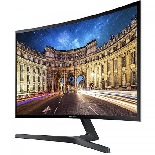 Monitor LED Curbat Samsung LC24F396FHUXEN, 23.5inch, 1920x1080, 4ms GTG, Black