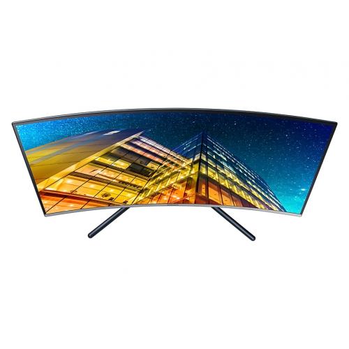 Monitor LED Curbat Samsung LU32R590CWUXEN, 31.5inch, 3840x2160, 4ms GTG, Dark Blue Gray
