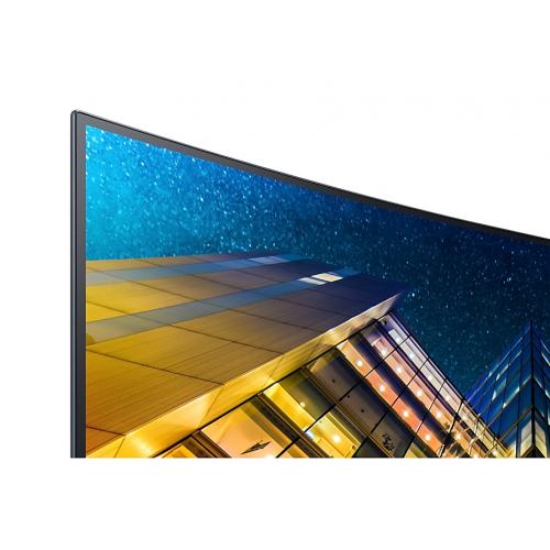 Monitor LED Curbat Samsung LU32R590CWUXEN, 31.5inch, 3840x2160, 4ms GTG, Dark Blue Gray