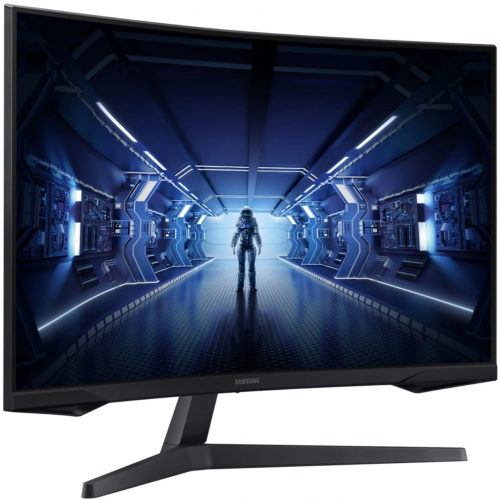 Monitor LED Curbat Samsung Odyssey G5 2021 LC32G55TQWUXEN, 32inch, 2560x1440, 1ms, Black