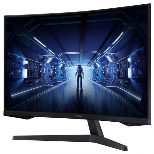 Monitor LED Curbat Samsung Odyssey G5 2021 LC32G55TQWUXEN, 32inch, 2560x1440, 1ms, Black