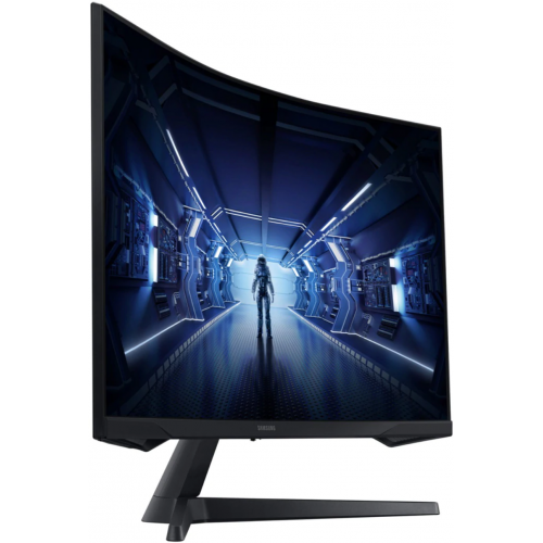 Monitor LED Curbat Samsung Odyssey G5 2021 LC32G55TQWUXEN, 32inch, 2560x1440, 1ms, Black