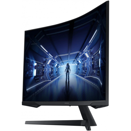 Monitor LED Curbat Samsung Odyssey G5 2021 LC32G55TQWUXEN, 32inch, 2560x1440, 1ms, Black