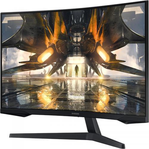 Monitor LED Curbat Samsung Odyssey G55A LS27AG550EUXEN, 27inch, 2560x1440, 1ms, Black