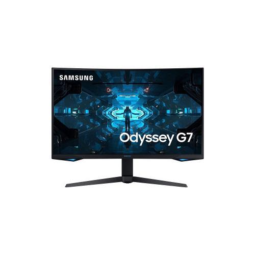 Monitor LED Curbat Samsung Odyssey LC32G75TQSRXEN, 31.5inch, 2560x1440, 1ms GTG, Black-Silver
