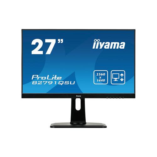 Monitor LED Iiyama B2791QSU-B1, 27inch, 2560x1440, 1ms, Black