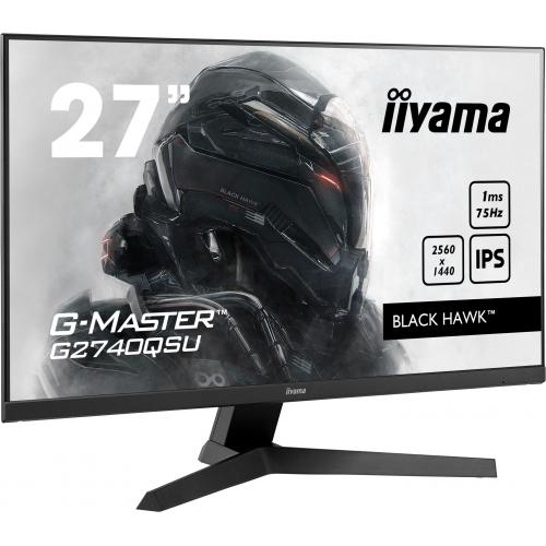 Monitor LED IIyama G-Master Black Hawk G2740QSU-B1, 27inch, 2560x1440, 1ms, Black