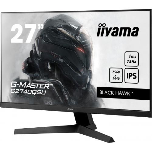 Monitor LED IIyama G-Master Black Hawk G2740QSU-B1, 27inch, 2560x1440, 1ms, Black