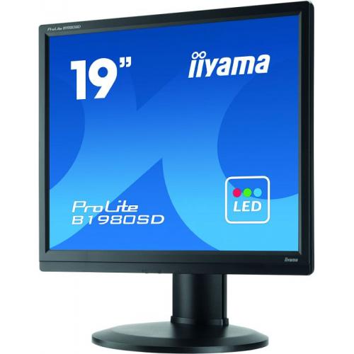 Monitor LED IIyama ProLite B1980SD-B1, 19inch, 1280x1024, 5ms GTG, Black