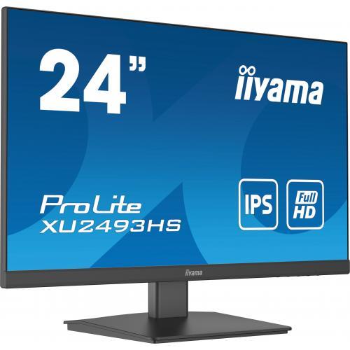 Monitor LED Iiyama ProLite XU2493HS-B5, 23.8inch, 1920x1080, 4ms GTG, Black