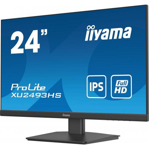 Monitor LED Iiyama ProLite XU2493HS-B5, 23.8inch, 1920x1080, 4ms GTG, Black