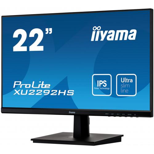 Monitor LED Iiyama XU2292HS-B1, 21.5inch, 1920x1080, 4ms, Black