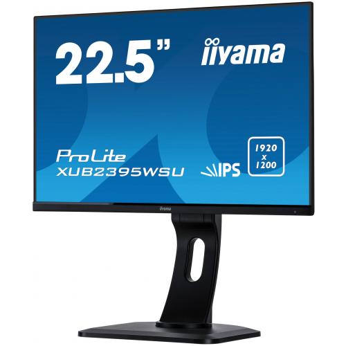 Monitor LED Iiyama XUB2395WSU-B1, 22.5inch, 1920x1200, 4ms, Black