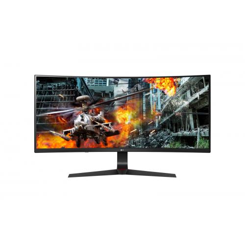 Monitor LED LG Curbat 34GL750-B, 34inch, 2560x1080, 5ms GTG, Black-Red