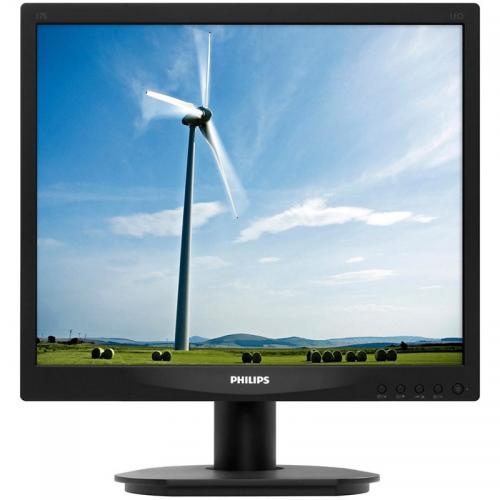 Monitor LED Philips 17S4LSB, 17inch, 1280x1024, 5ms, Black