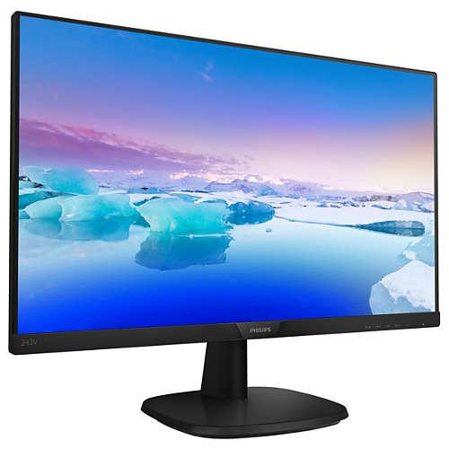 Monitor LED Philips 243V7QDSB/00, 23.8inch, 1920x1080, 5ms GTG, Black