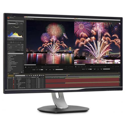 Monitor LED Philips 328P6AUBREB/00, 31.5inch, 2560x1440, 4ms GTG, Black-Silver