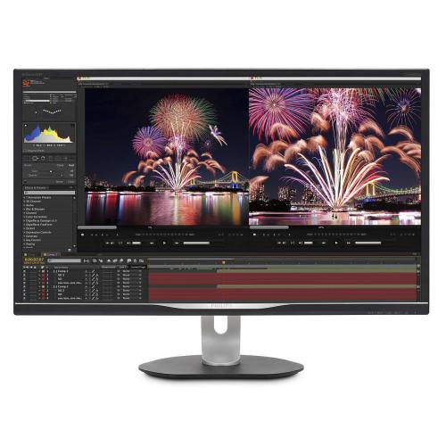 MONITOR Philips 328P6VUBREB 31.5 inch, Panel Type: VA, Backlight: WLED ,Resolution: 3840 x 2160, Aspect Ratio: 16:9, Refresh Rate:60Hz,Response time GtG: 4 ms, Brightness: 600 cd/m², Contrast (static):3000:1, Contrast (dynamic): 80M:1, Viewing angle: 178/