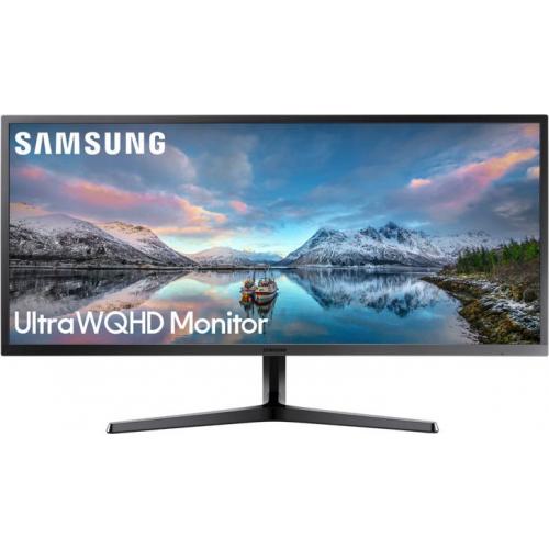 Monitor LED Samsung S34J550WQU, 34inch, 3440x1440, 4ms, Black