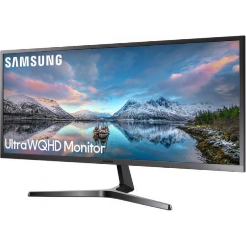 Monitor LED Samsung S34J550WQU, 34inch, 3440x1440, 4ms, Black
