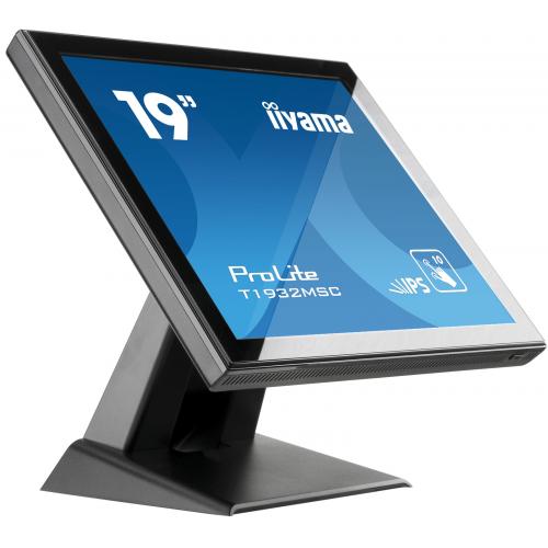 Monitor LED Touchscreen Iiyama T1932MSC-B5AG, 19inch, 1280x1024, 14ms, Black