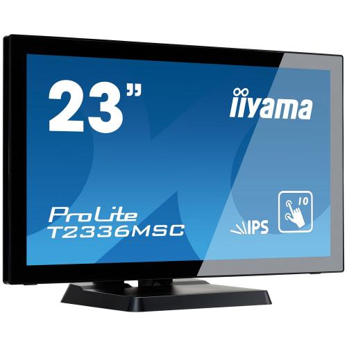 Monitor LED Touchscreen Iiyama T2336MSC-B2, 23inch, 1920x1080, 5ms, Black