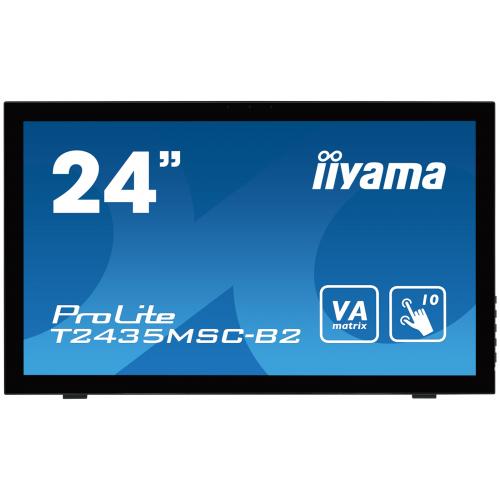 Monitor LED Touchscreen IIyama T2435MSC-B2, 23.6inch, 1920x1080, 6ms, Black