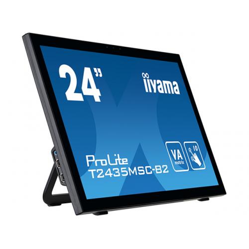 Monitor LED Touchscreen IIyama T2435MSC-B2, 23.6inch, 1920x1080, 6ms, Black