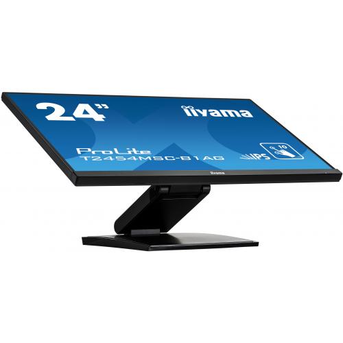 Monitor LED Touchscreen Iiyama T2454MSC-B1AG, 23.8inch, 1920x1080, 4ms, Black