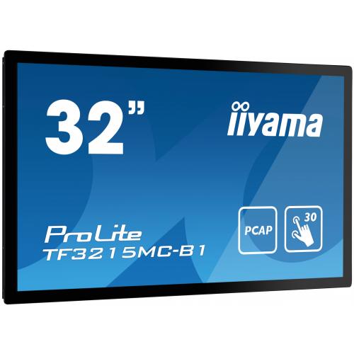 Monitor LED Touchscreen IIyama TF3215MC-B1, 31.5inch, 1920x1080, 8ms, Black