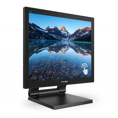 Monitor LED Touchscreen Philips 172B9T, 17inch, 1280x1024, 1ms GTG, Black
