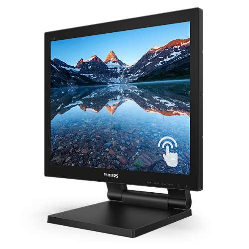 Monitor LED Touchscreen Philips 172B9T, 17inch, 1280x1024, 1ms GTG, Black