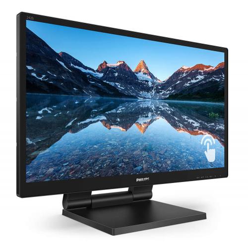 Monitor LED Touchscreen Philips 242B9T, 23.8inch, 1920x1080, 5ms GTG, Black