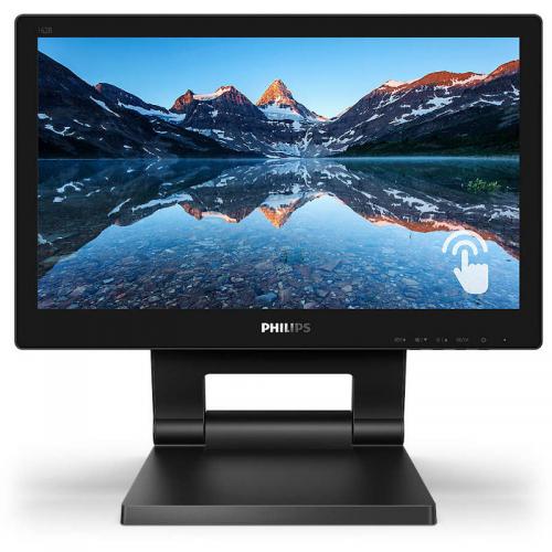 Monitor LED PHILIPS 162B9T, 15.6inch, HD TN, 4ms, 60Hz, negru