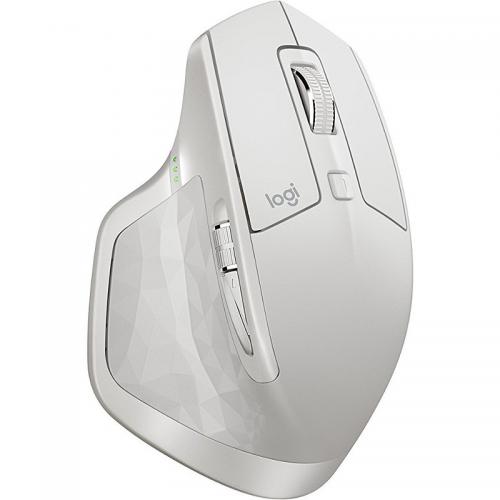 Mouse Laser Logitech MX Master 2S, Bluetooth, White