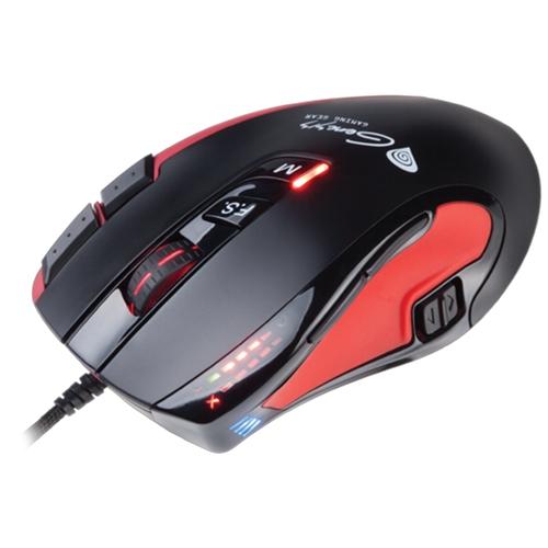 Mouse Laser Natec Genesis GX88, USB, Black-Red
