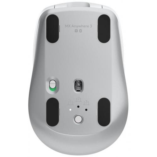 Mouse Logitech Laser MX Anywhere 3, Bluetooth, Pale Grey